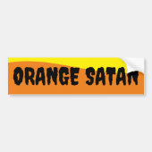 ORANGE SATAN AUTOAUFKLEBER (Vorne)