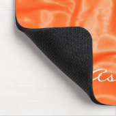 Orange Satin - Computermousepad Mousepad (Ecke)