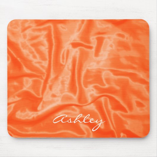 Orange Satin - Computermousepad Mousepad (Vorne)