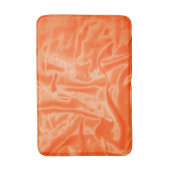 Orange Satin - Mittel Bath Mat Badematte (Vorderseite Vertikal)