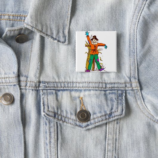 Orange Scarecrow Button (Beispiel)