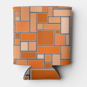 Orange-Schattierungen Dosenkühler (Vorderseite)