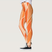 Orange-Schattierungen Leggings (Links)