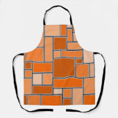 Orange-Schattierungen Schürze (Vorderseite)