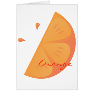 Orange Scheibe