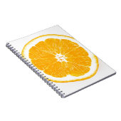 Orange Scheibe Notizblock (Rechte Seite)