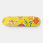 Orange-Scheiben #pattern #trendy #style Skateboard (Horizontal)