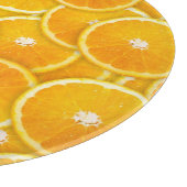 Orange Scheiben Schneidebrett (Ecke)