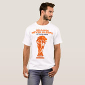 Orange Schläft Nie T-Shirt (Vorne ganz)