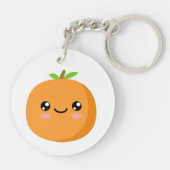 Orange Schlüsselanhänger (Rückseite)