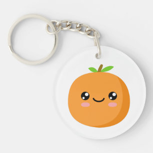 Orange Schlüsselanhänger