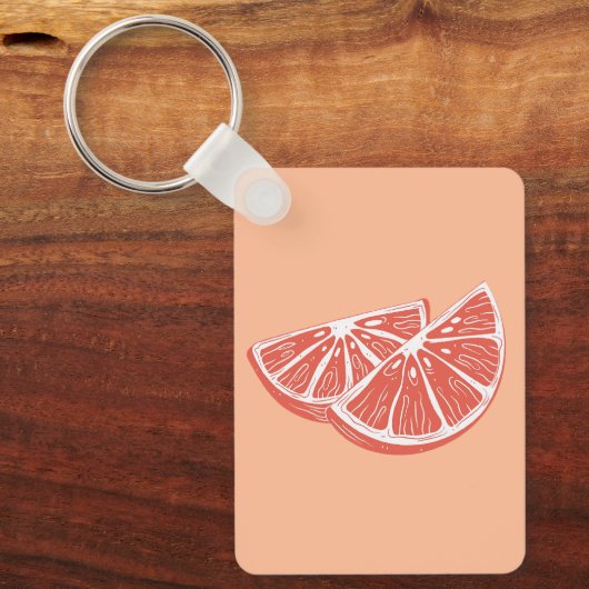 Orange Schlüsselanhänger (Vorderseite)