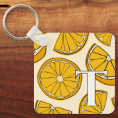 Orange Schlüsselkette Schlüsselanhänger (Vorderseite)