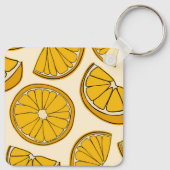 Orange Schlüsselkette Schlüsselanhänger (Rückseite)