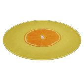Orange Schneidebrett (Ecke)