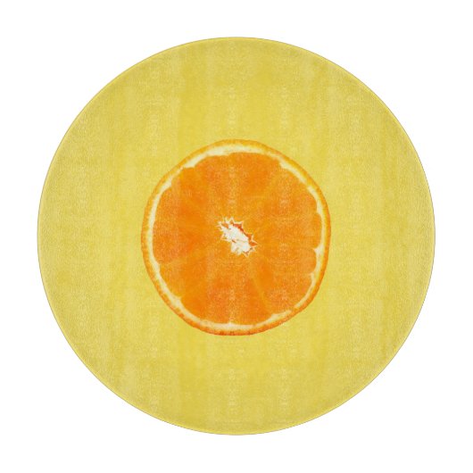 Orange Schneidebrett (Vorderseite)