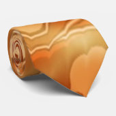 Orange Schnur Krawatte (Gerollt)