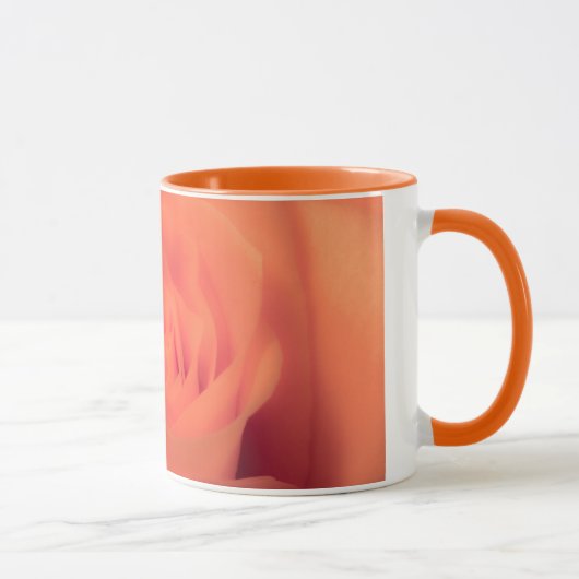 Orange Schönheit Tasse (Rechts)