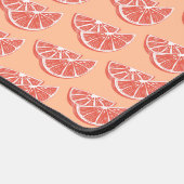 Orange Schreibtischunterlage (Ecke)
