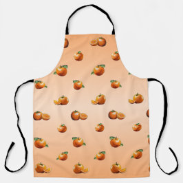Orange Schürze