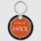 Orange, Schwarz und Weiß, Class Wiedersehen Souven Schlüsselanhänger (Rückseite)