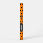 Orange-schwarze iPhone-Hülle iPhone Hülle (Rechte Seite)