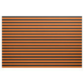 Orange/Schwarze Streifen Stoff (Yard (91,4 cm))