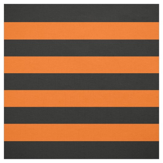 Orange/Schwarze Streifen Stoff (Muster)