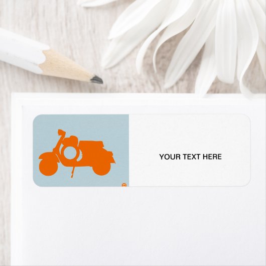 Orange Scooter (Insitu)