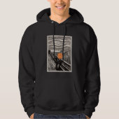 Orange Scream Hoodie (Vorderseite)