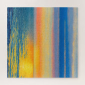 Orange Sea Sunset Puzzle (Horizontal)