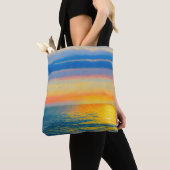 Orange Sea Sunset Tasche (Von Nahem)