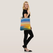Orange Sea Sunset Tasche (Am Model)