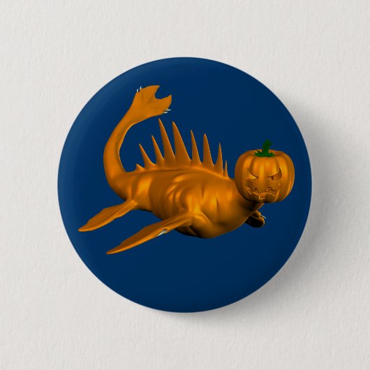 Orange Seadragon Button (Vorderseite)