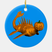 Orange Seadragon Keramik Ornament (Hinten)