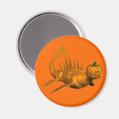 Orange Seadragon Magnet (Vorderseite/Rückseite)