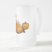 Orange Seadragon Mattglas Bierglas (VorderseiteRechts)