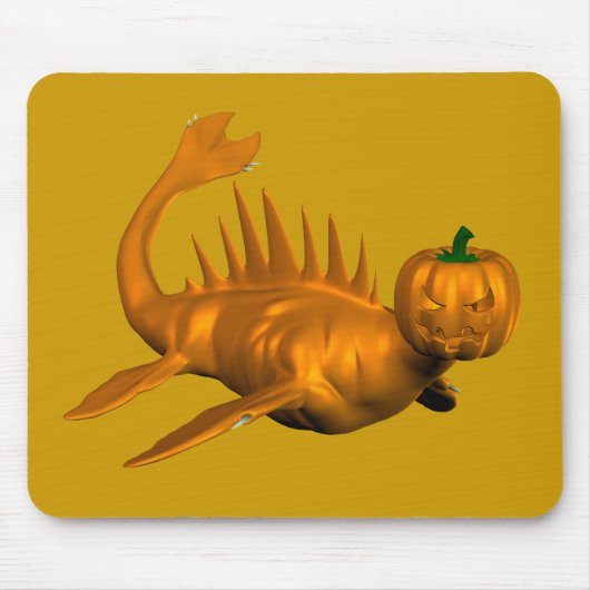 Orange Seadragon Mousepad (Vorne)