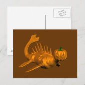Orange Seadragon Postkarte (Vorne/Hinten)