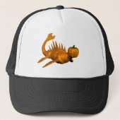 Orange Seadragon Truckerkappe (Vorderseite)