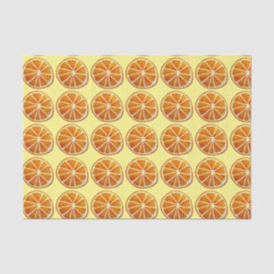 Orange Seidenpapier