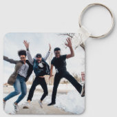 Orange Seniors Seniors Seniors Schlüsselanhänger (Rückseite)