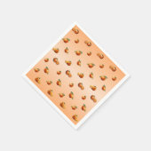 Orange Serviette (Ecke)