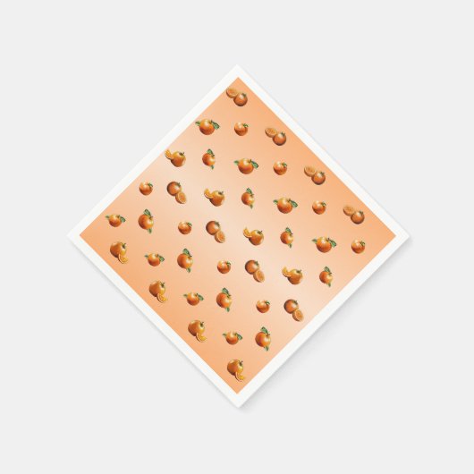 Orange Serviette (Ecke)