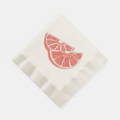 Orange Serviette (Ecke)