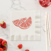 Orange Serviette (Beispiel)