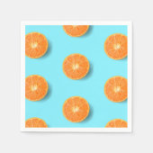 Orange Serviette (Vorderseite)