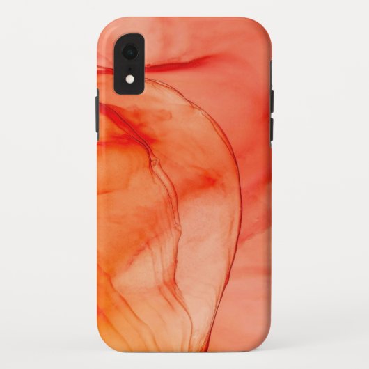 Orange Sherbet Case-Mate iPhone Hülle (Rückseite)