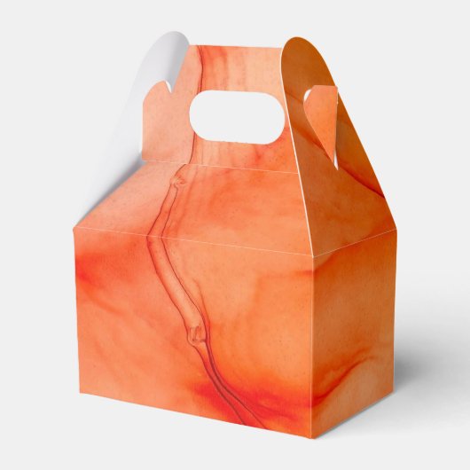 Orange Sherbet Geschenkschachtel (Vorderseite)
