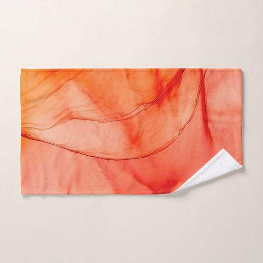 Orange Sherbet Handtuch (Handtuch)
